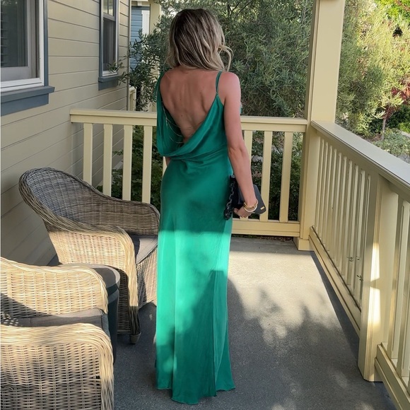 Rat and Boa Green Ophelia Dress, Size Small - Picture 13 of 14